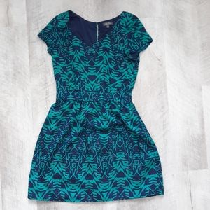 Blue & Green Lily Rose Dress size small